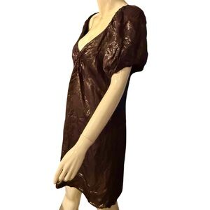 Shimmer Deep Purple Dress